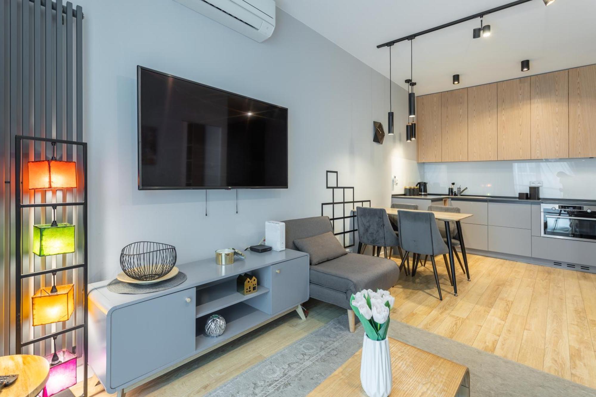 Apartment Golden - Luxury Building With Terrace On The Roof - Sienna Str Warsaw
